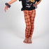 Orange & Black Leggings